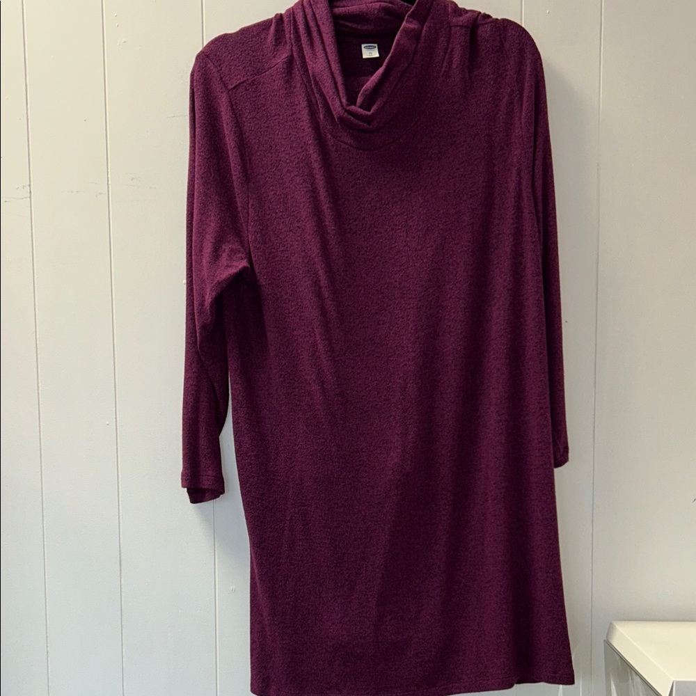 Old Navy Women's Cowl Neck Sweater - Deep Purple